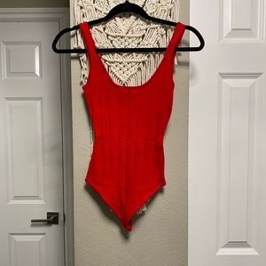 Windsor Red Bodysuit